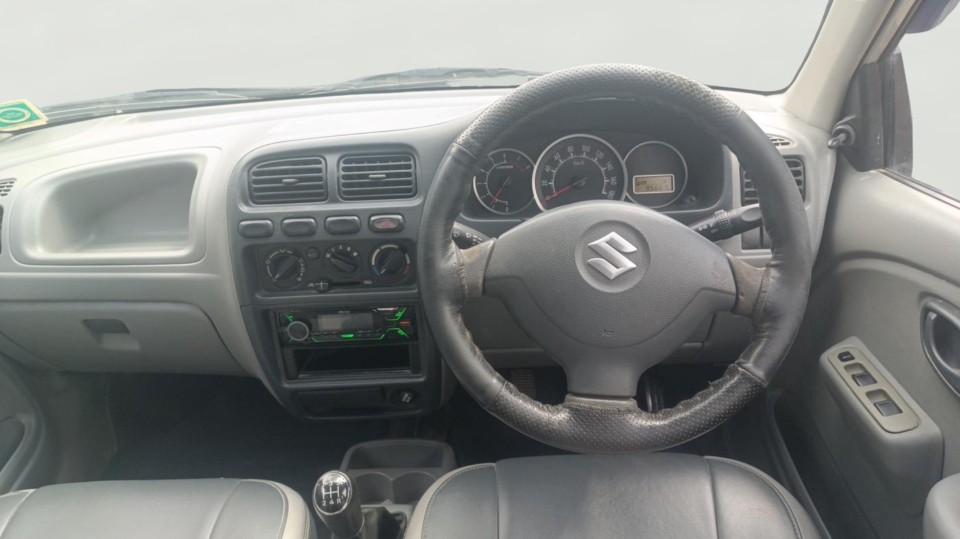 2013 Maruti Alto K10 VXI, Petrol, Manual, 95,666 km, Steering Wheel Close Up