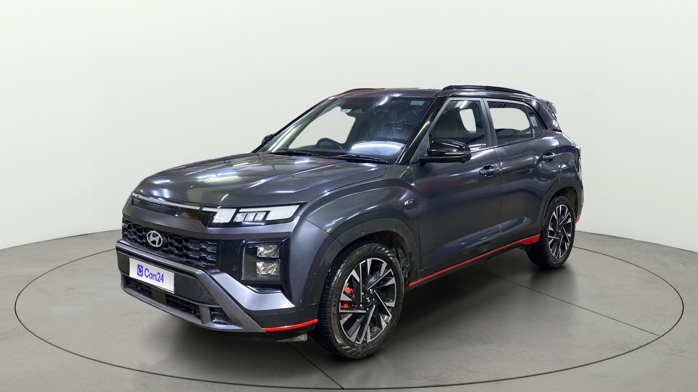 2024 Hyundai Creta N Line N10 1.5 Turbo MT, Petrol, Manual, 14,050 km, Left Front Diagonal