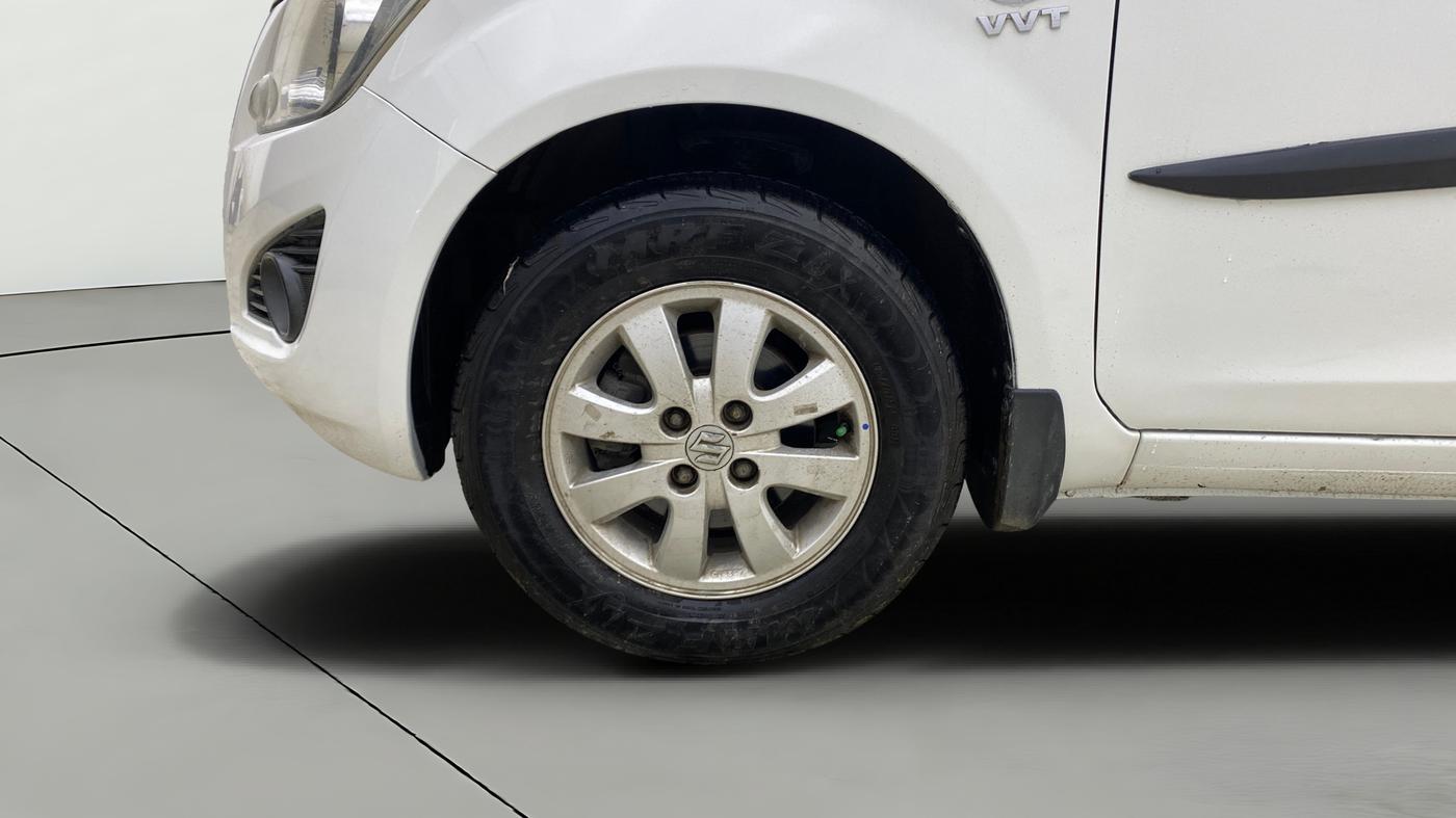 2014 Maruti Ritz ZXI, Petrol, Manual, 27,746 km, Left Front Wheel