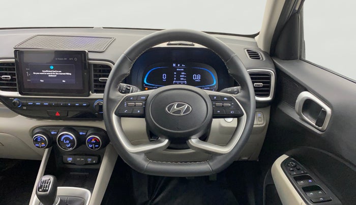 2022 Hyundai VENUE SX 1.0 (O) TURBO IMT, Petrol, Manual, 22,472 km, Steering Wheel Close Up