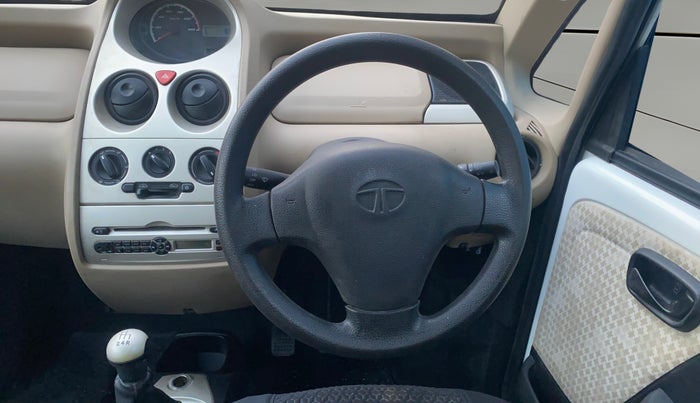 2013 Tata Nano LX, Petrol, Manual, 11,667 km, Steering Wheel Close Up