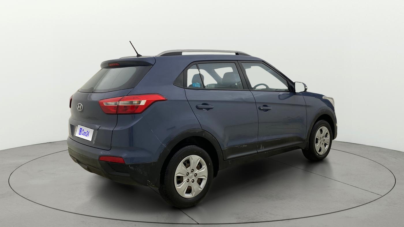 2017 Hyundai Creta E PLUS 1.6 PETROL, Petrol, Manual, 45,642 km, Right Back Diagonal