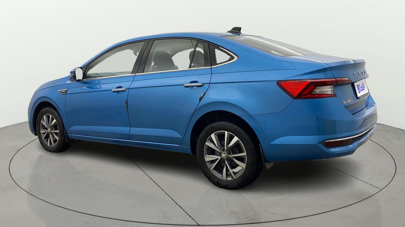 2022 Skoda SLAVIA STYLE 1.5L TSI DSG, Petrol, Automatic, 87,032 km, Left Back Diagonal