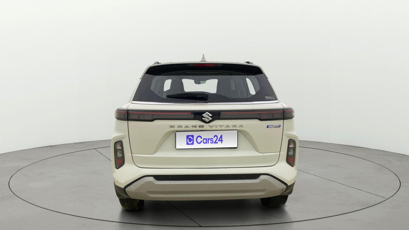 2023 Maruti Grand Vitara ALPHA SMART HYBRID AT, Petrol, Automatic, 1,24,028 km, Back/Rear
