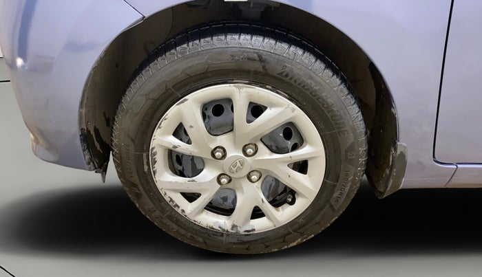 2017 Hyundai Grand i10 SPORTZ 1.2 KAPPA VTVT, CNG, Manual, 51,423 km, Left Front Wheel