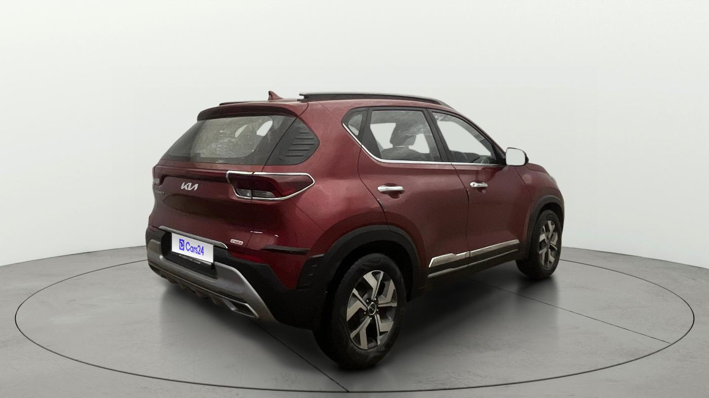 2021 KIA SONET HTX 1.0 IMT, Petrol, Manual, 26,947 km, Right Back Diagonal