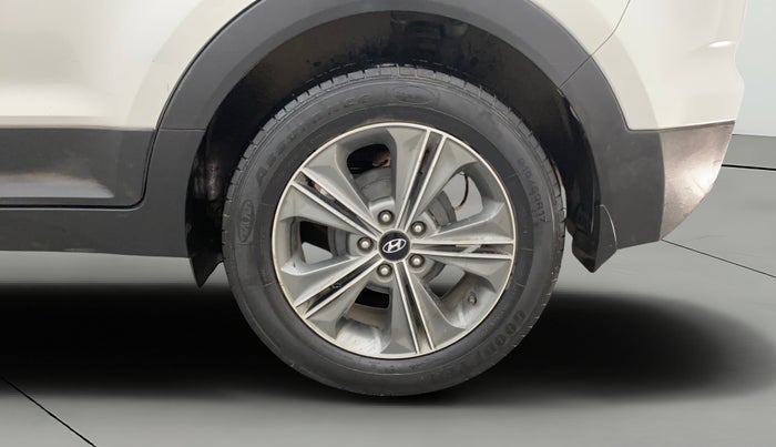 2017 Hyundai Creta SX PLUS AT 1.6 PETROL, Petrol, Automatic, 72,401 km, Left Rear Wheel