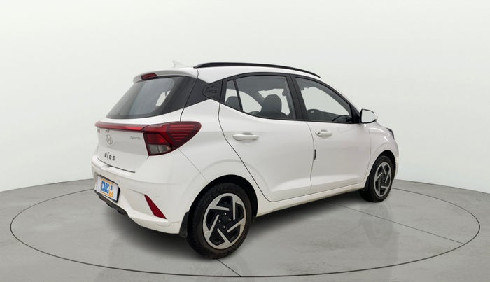 2023 Hyundai GRAND I10 NIOS SPORTZ 1.2 KAPPA VTVT, Petrol, Manual, 13,197 km, Right Back Diagonal