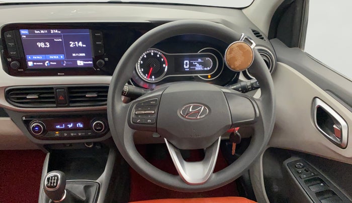 2021 Hyundai GRAND I10 NIOS SPORTZ 1.2 KAPPA VTVT, Petrol, Manual, 39,345 km, Steering Wheel Close Up