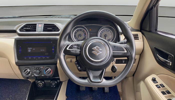 2021 Maruti Dzire VXI, Petrol, Manual, 51,796 km, Steering Wheel Close Up