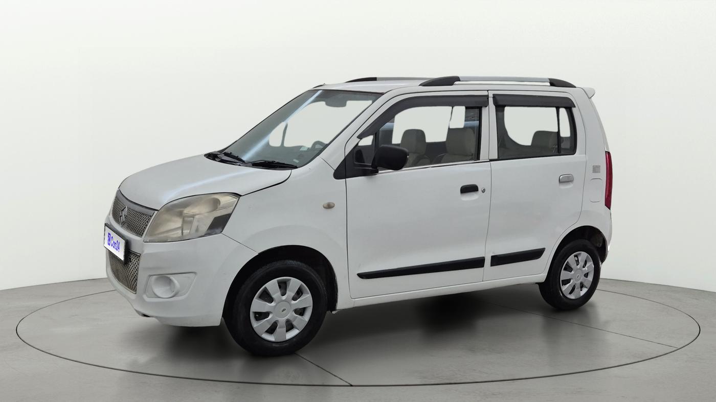 2014 Maruti Wagon R 1.0 LXI CNG, CNG, Manual, 74,132 km, Left Front Diagonal