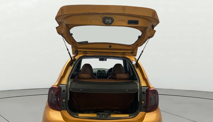 2017 Nissan Micra XV CVT, Petrol, Automatic, 1,09,555 km, Boot Door Open