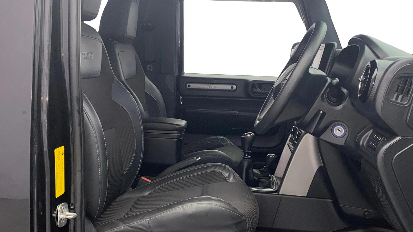 2021 Mahindra Thar LX HT PETROL 4WD MT, Petrol, Manual, 60,573 km, Right Side Front Door Cabin