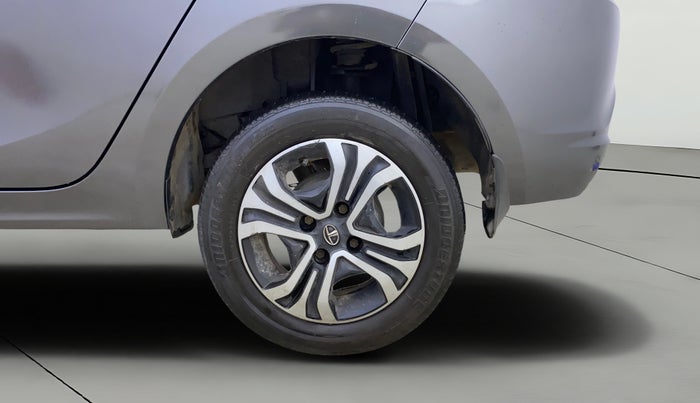 2022 Tata TIGOR XZ PLUS CNG, CNG, Manual, 48,073 km, Left Rear Wheel