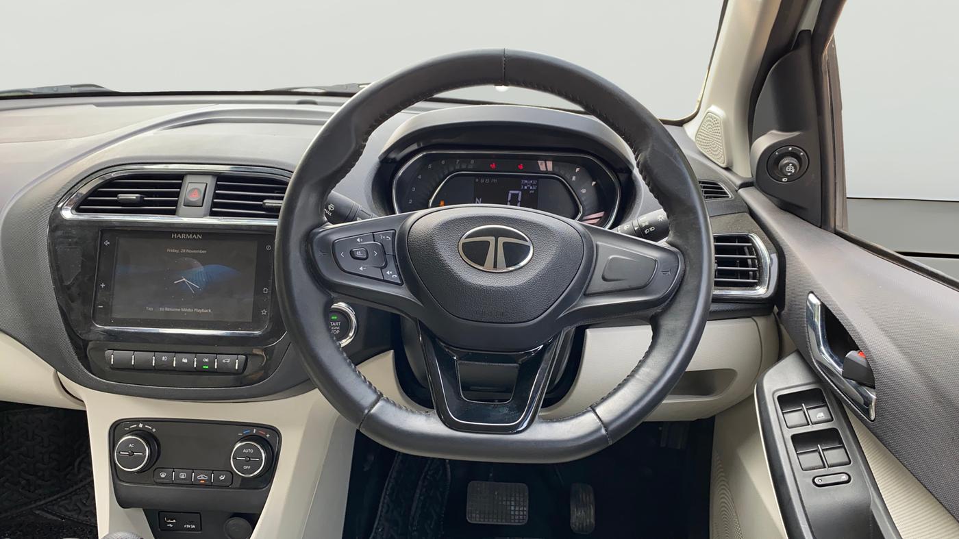 2024 Tata TIGOR XZA Plus iCNG , CNG, Automatic, 14,711 km, Steering Wheel Close Up