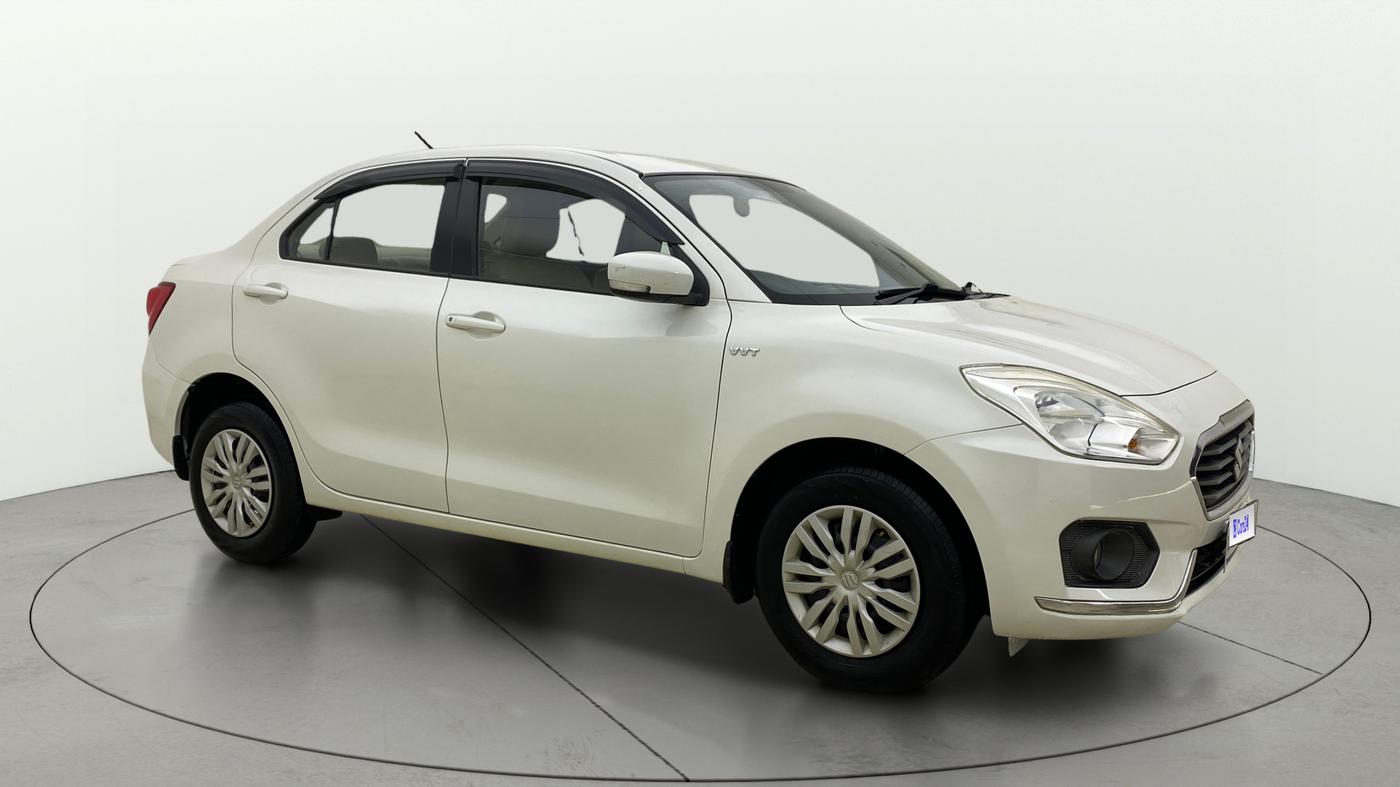2018 Maruti Dzire VXI AMT, Petrol, Automatic, 76,599 km, Right Front Diagonal