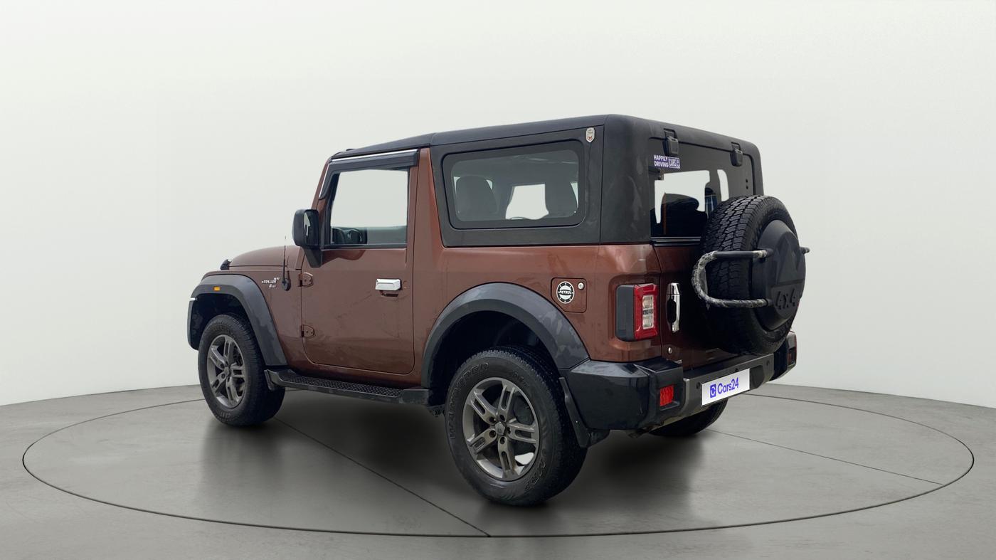 2021 Mahindra Thar LX PETROL HT 4WD AT, Petrol, Automatic, 55,979 km, Left Back Diagonal