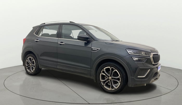 2021 Skoda KUSHAQ STYLE 1.0L TSI AT, Petrol, Automatic, 53,781 km, Right Front Diagonal