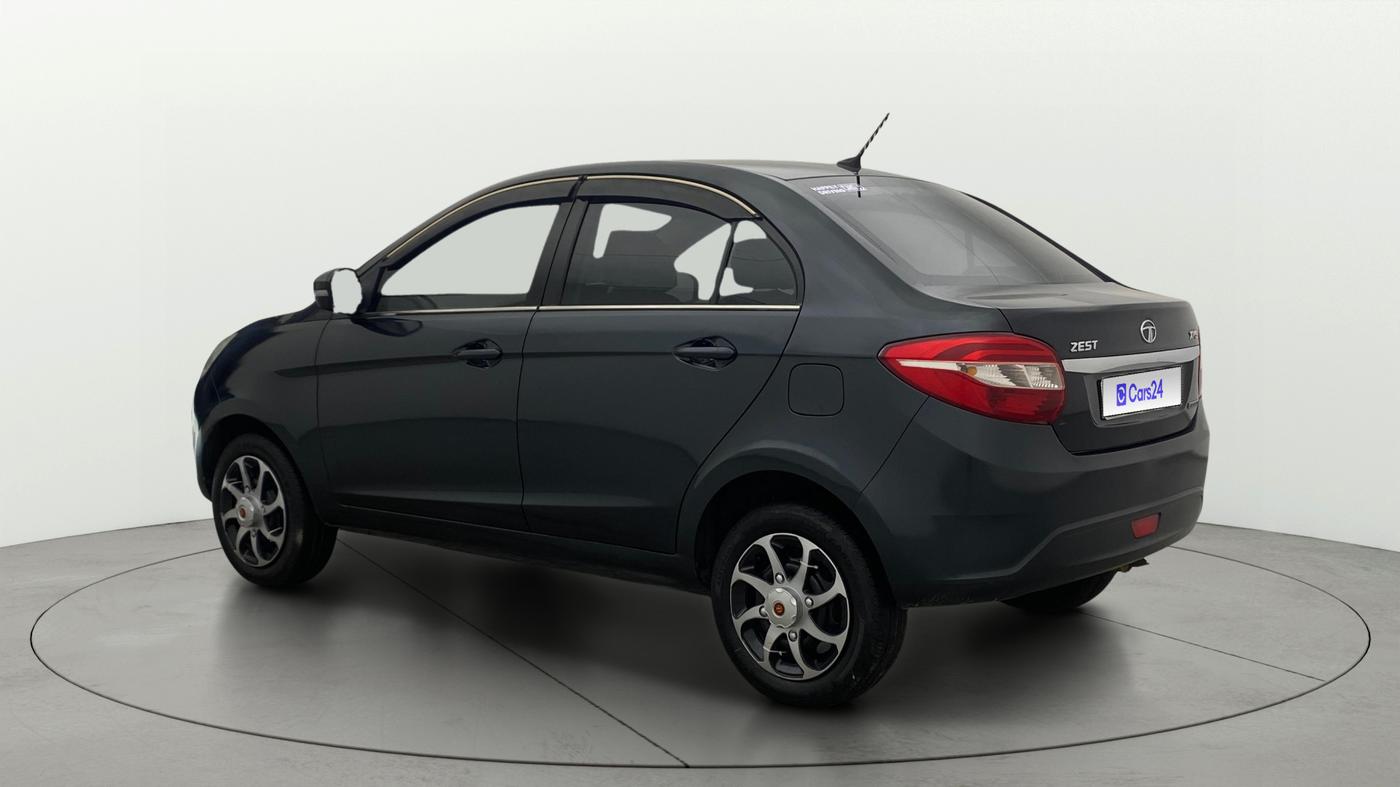 2017 Tata Zest XMS PETROL, Petrol, Manual, 58,615 km, Left Back Diagonal