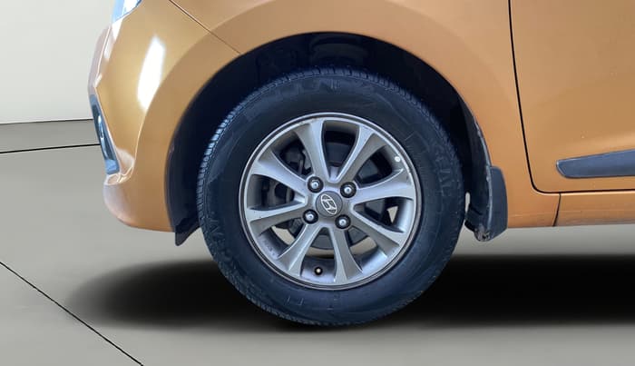 2014 Hyundai Grand i10 ASTA 1.2 KAPPA VTVT, Petrol, Manual, 23,944 km, Left Front Wheel