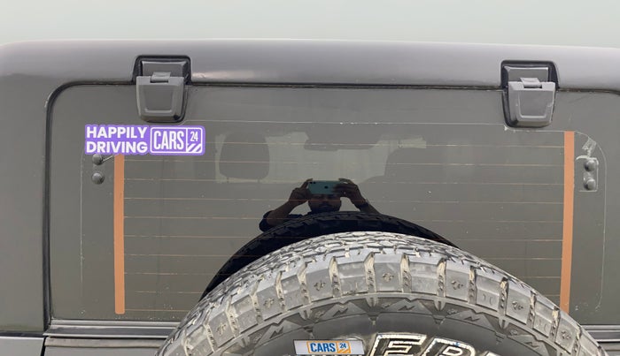 2022 Mahindra Thar LX PETROL HT 4WD AT, Petrol, Automatic, 41,933 km, Rear Windshield