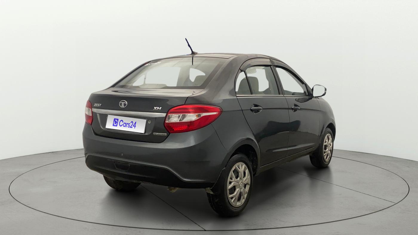 2016 Tata Zest XM PETROL, Petrol, Manual, 36,150 km, Right Back Diagonal