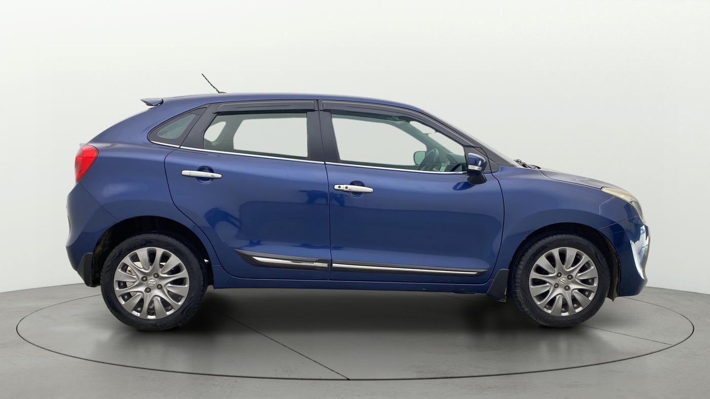 2019 Maruti Baleno ALPHA CVT PETROL 1.2, Petrol, Automatic, 1,36,619 km, Right Side View