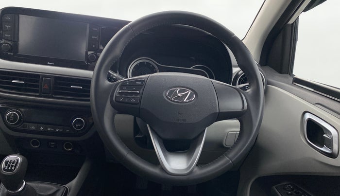 2022 Hyundai GRAND I10 NIOS ASTA 1.2 KAPPA VTVT, Petrol, Manual, 17,175 km, Steering Wheel Close Up