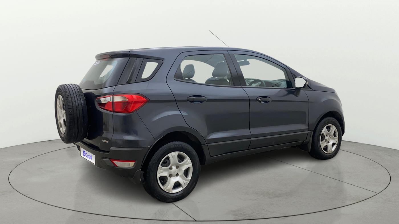 2014 Ford Ecosport AMBIENTE 1.5L DIESEL, Diesel, Manual, 1,06,742 km, Right Back Diagonal