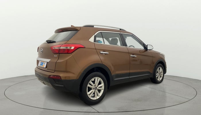 2016 Hyundai Creta SX PLUS 1.6 PETROL, Petrol, Manual, 59,728 km, Right Back Diagonal