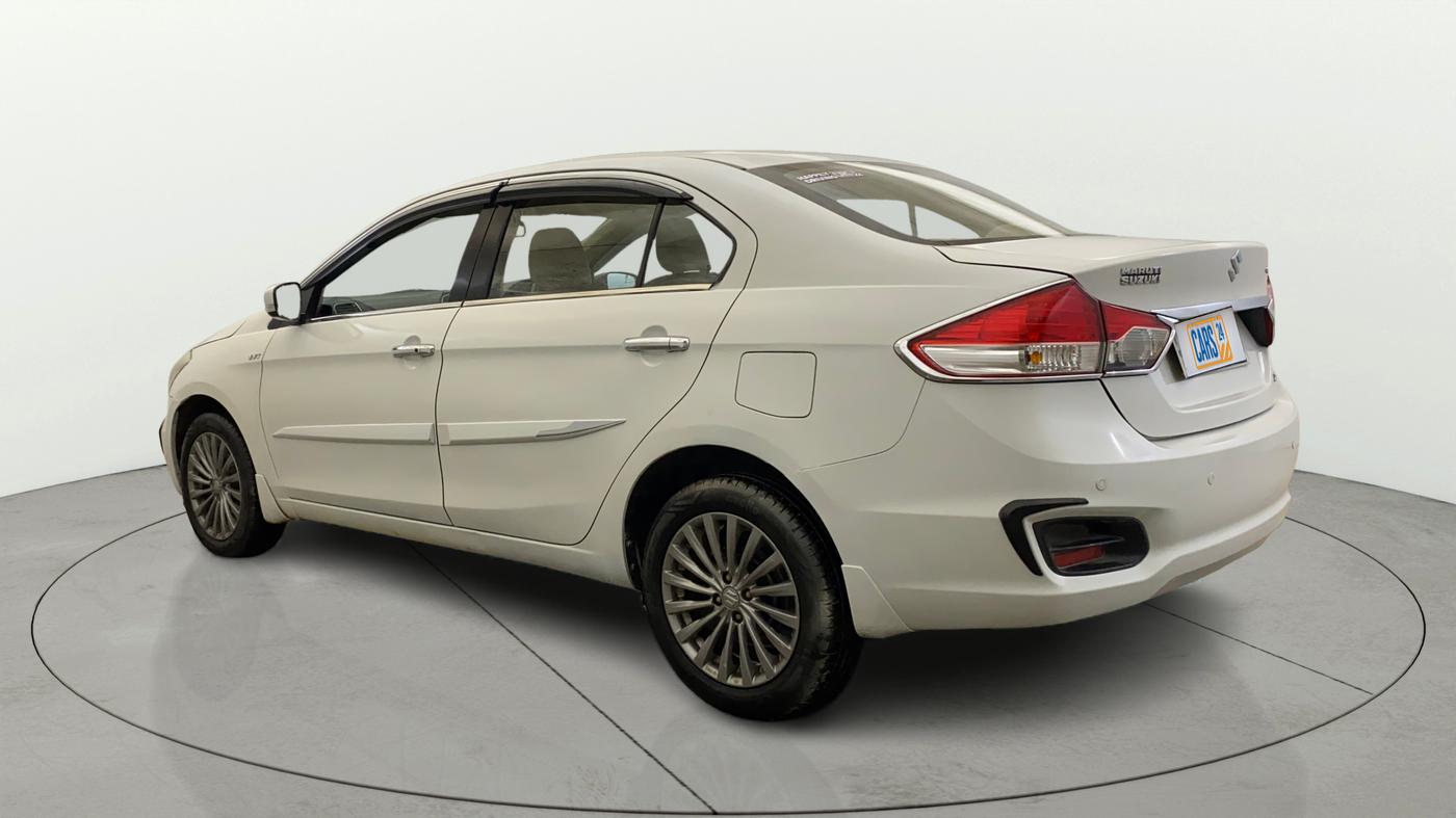 2016 Maruti Ciaz ZXI+ AT, Petrol, Automatic, 80,669 km, Left Back Diagonal