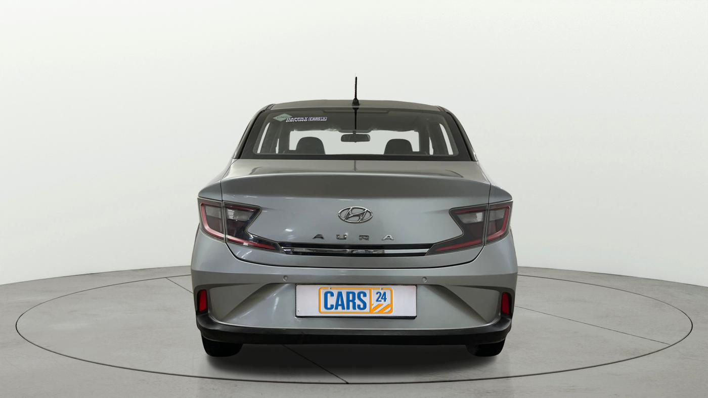 2022 Hyundai AURA S 1.2 CNG, CNG, Manual, 65,411 km, Back/Rear