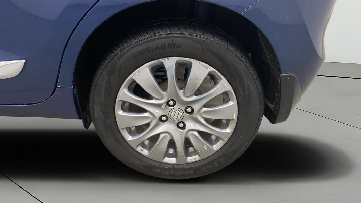 2018 Maruti Baleno ALPHA CVT PETROL 1.2, Petrol, Automatic, 70,064 km, Left Rear Wheel