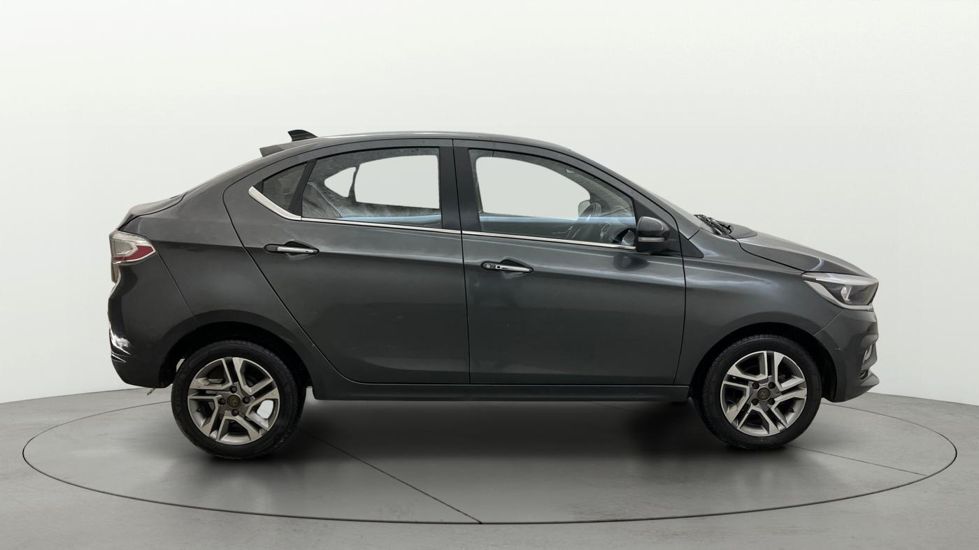 2022 Tata TIGOR XZA PLUS PETROL, Petrol, Automatic, 40,880 km, Right Side View