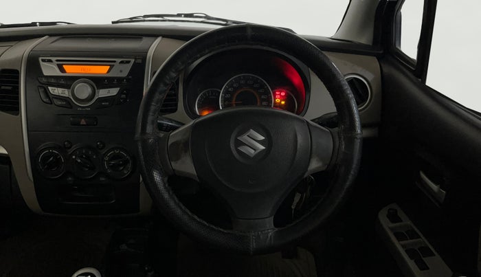 2015 Maruti Wagon R 1.0 VXI, Petrol, Manual, 79,166 km, Steering Wheel Close Up