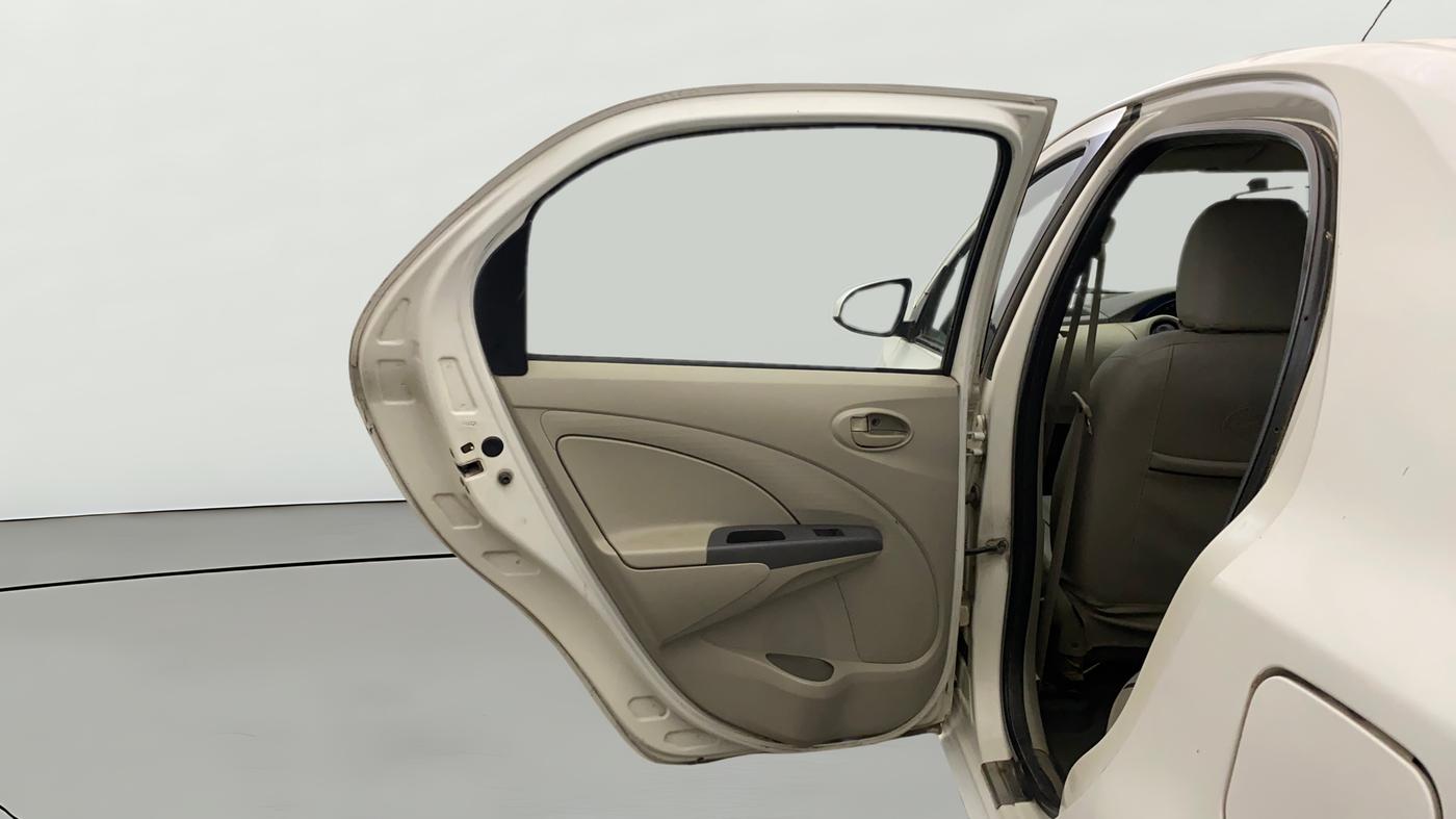 2014 Toyota Etios G, Petrol, Manual, 59,548 km, LHS Rear Door
