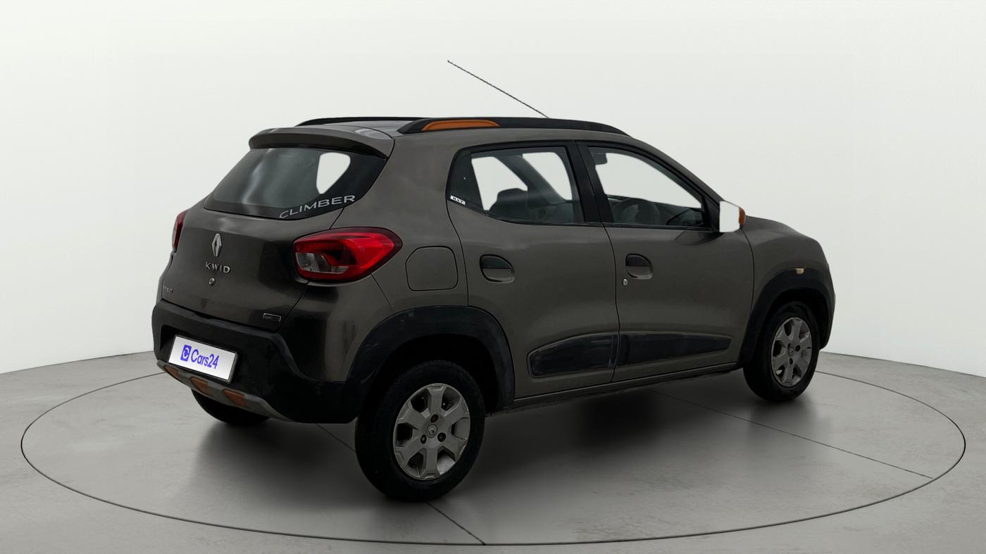 2017 Renault Kwid CLIMBER 1.0 AMT, Petrol, Automatic, 56,354 km, Right Back Diagonal