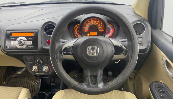 2014 Honda Brio VX MT, Petrol, Manual, 62,395 km, Steering Wheel Close Up