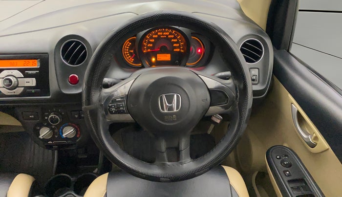 2014 Honda Amaze 1.2L I-VTEC VX, Petrol, Manual, 82,058 km, Steering Wheel Close Up