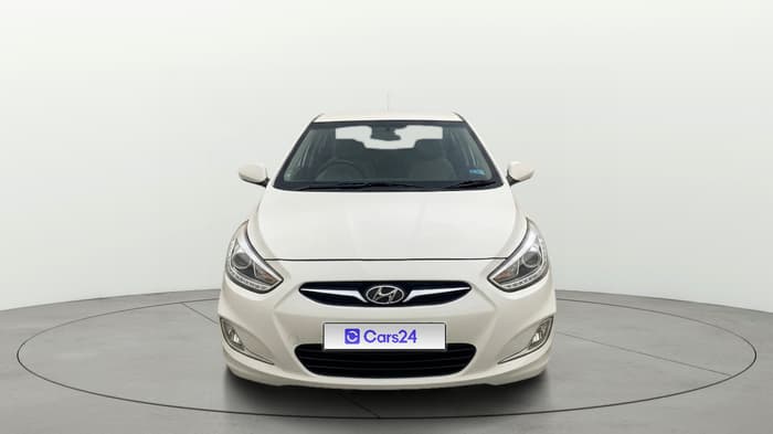 2014 Hyundai Verna FLUIDIC 1.6 CRDI SX AT, Diesel, Automatic, 1,28,426 km, Front