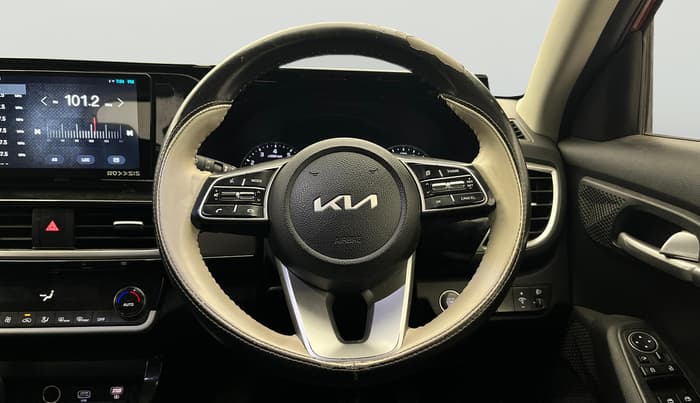 2022 KIA SELTOS HTK PLUS 1.5 IMT, Petrol, Manual, 77,817 km, Steering Wheel Close Up