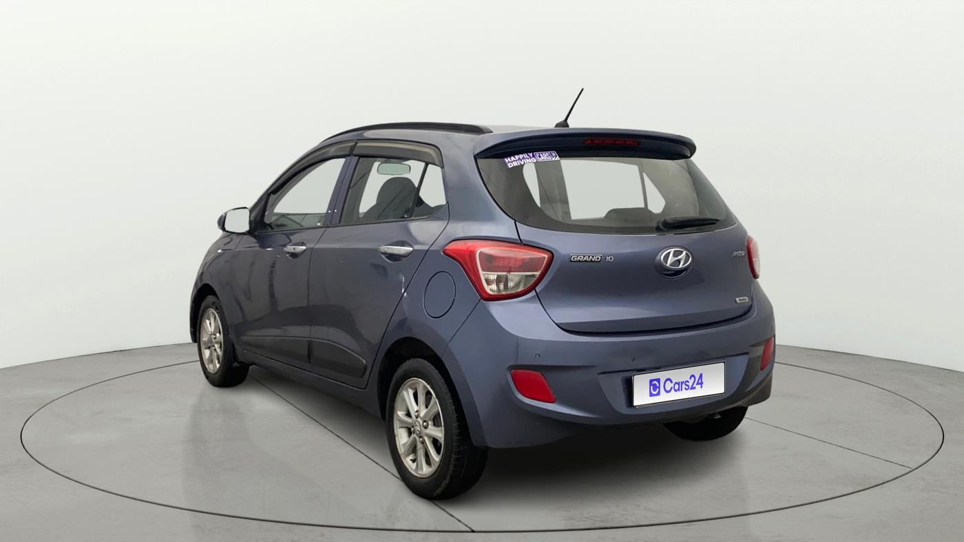 2014 Hyundai Grand i10 ASTA AT 1.2 KAPPA VTVT, Petrol, Automatic, 73,674 km, Left Back Diagonal