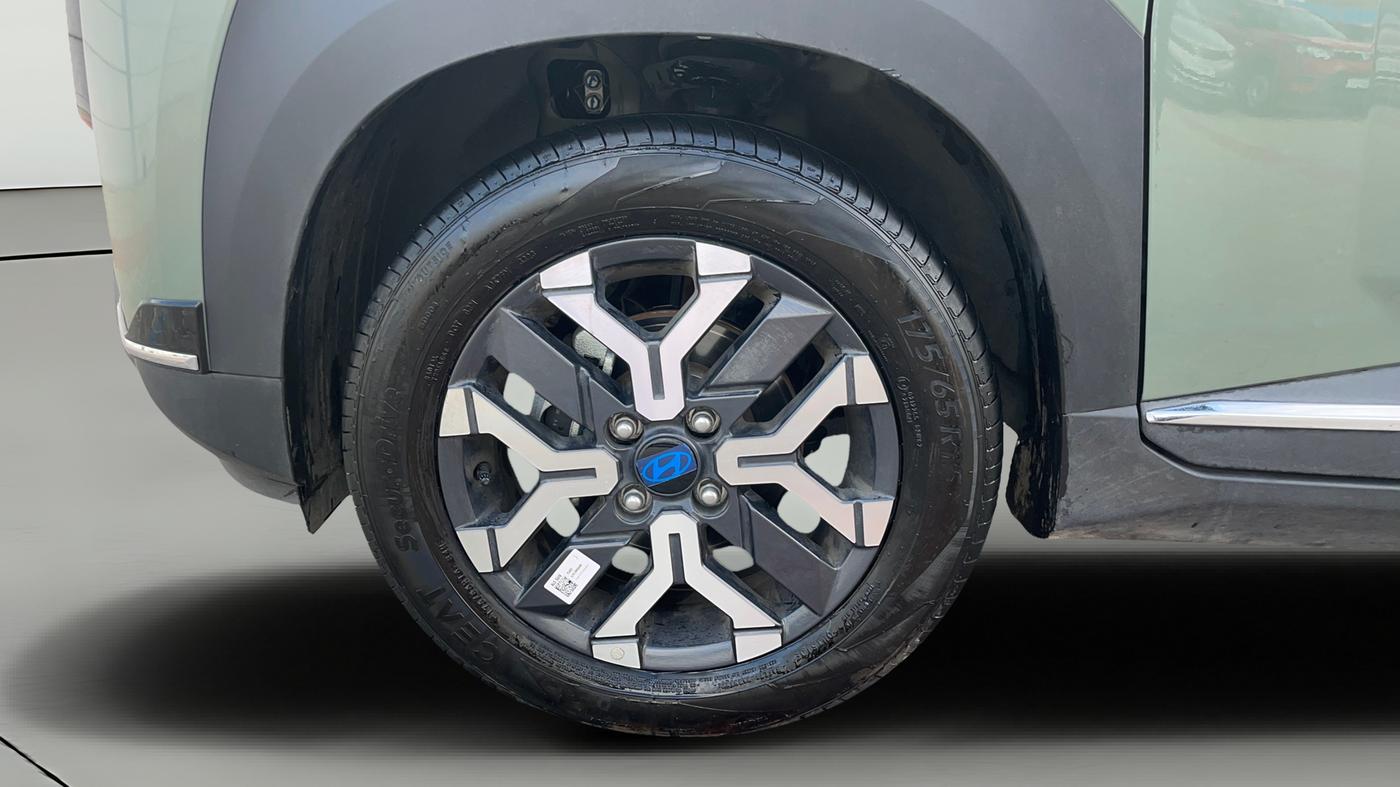 2023 Hyundai EXTER SX(O) 1.2 AMT, Petrol, Automatic, 10,621 km, Left Front Wheel