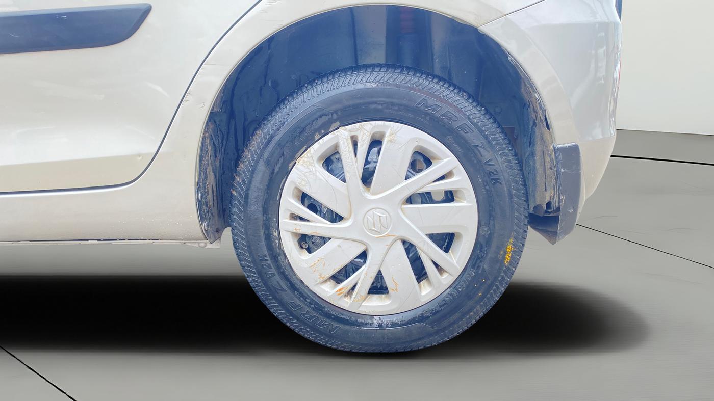 2014 Maruti Swift VXI, Petrol, Manual, 59,994 km, Left Rear Wheel