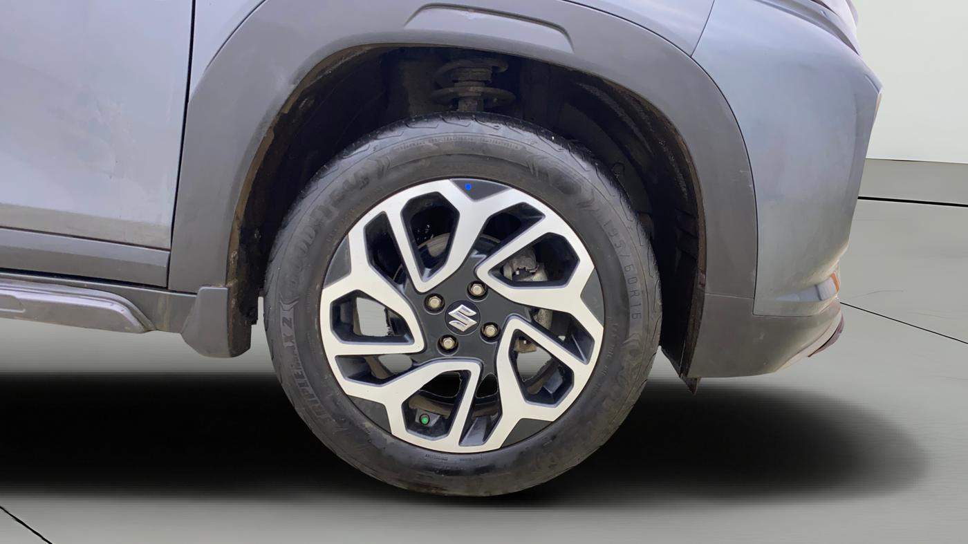 2023 Maruti FRONX DELTA PLUS 1.2MT, Petrol, Manual, 27,400 km, Right Front Wheel