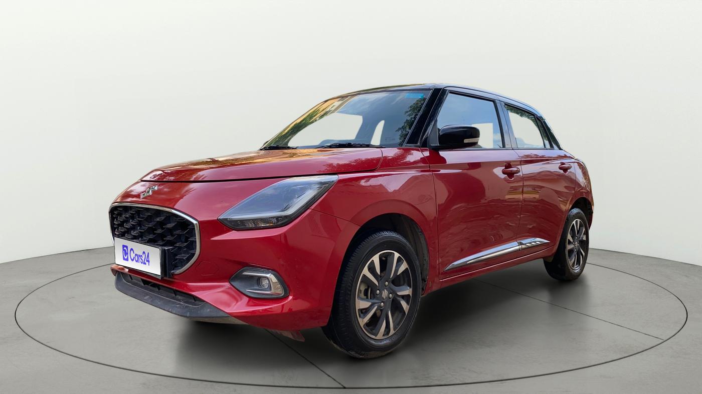 2024 Maruti Swift ZXI PLUS, Petrol, Manual, 49,114 km, Left Front Diagonal