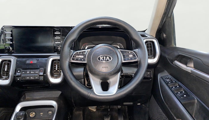 2021 KIA SONET HTK PLUS 1.0 IMT, Petrol, Manual, 91,610 km, Steering Wheel Close Up