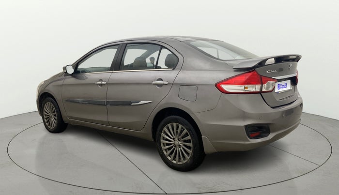 2017 Maruti Ciaz ALPHA  AT 1.4  PETROL, Petrol, Automatic, 1,24,625 km, Left Back Diagonal