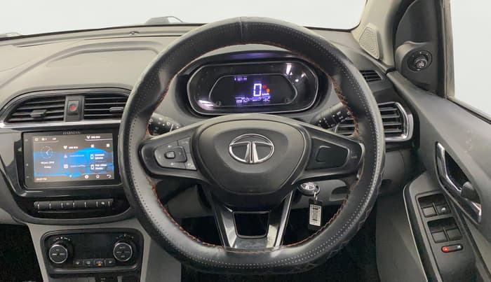 2021 Tata Tiago XZ PLUS PETROL, Petrol, Manual, 1,00,805 km, Steering Wheel Close Up