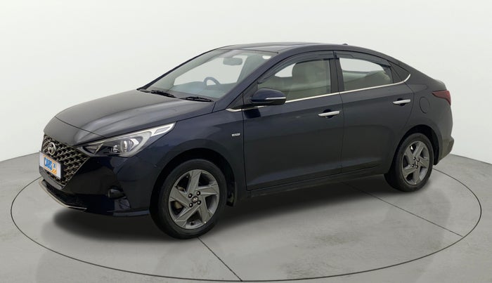 2021 Hyundai Verna SX 1.5 VTVT IVT, Petrol, Automatic, 35,989 km, Left Front Diagonal